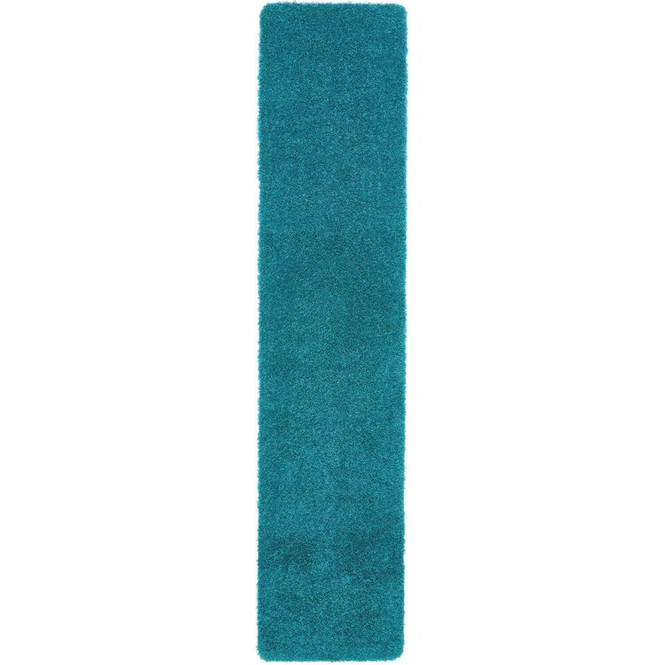 image 1 of Washable Non Slip Shaggy Floor Rug Soft Stain Resistant Plain