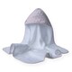 image 2 of Clair de Lune Marshmallow Hooded Towel - Pink