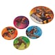 image 2 of Guardians Of The Galaxy Badge Set (Pack of 6) - Multicoloured - One Size