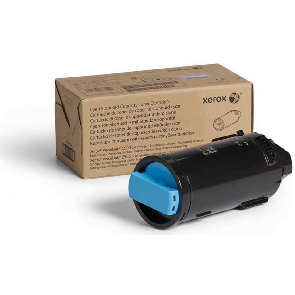 Xerox Cyan Standard Capacity Toner Cartridge 6k pages for VLC600/ VLC605 - 106R03896 N/A
