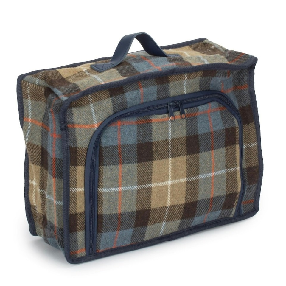 image 1 of Large Ravenstor Tweed Cooler Picnic Bag