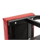 image 10 of Heavy Duty Garage Stool Rolling Mechanics Chair Crawling Seat | Red