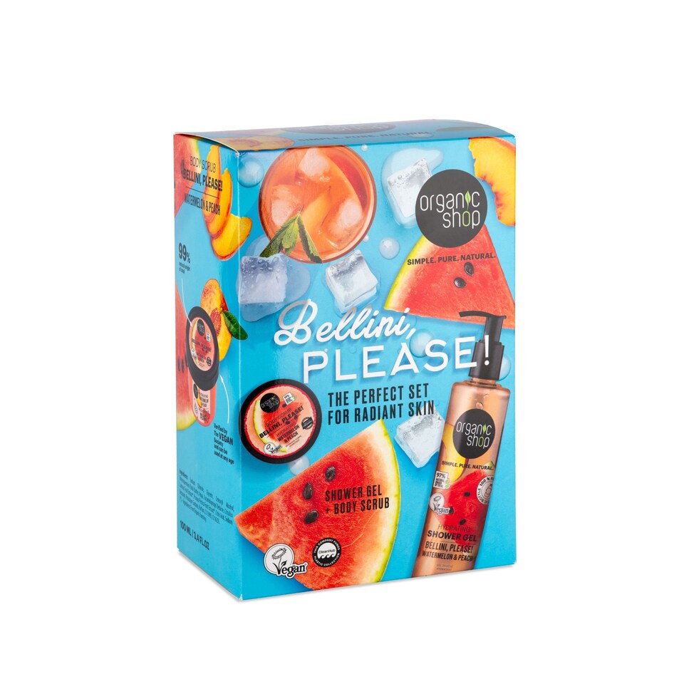 image 1 of Organic Shop Bellini, Please! Body Care Gift Set 280ml/100ml