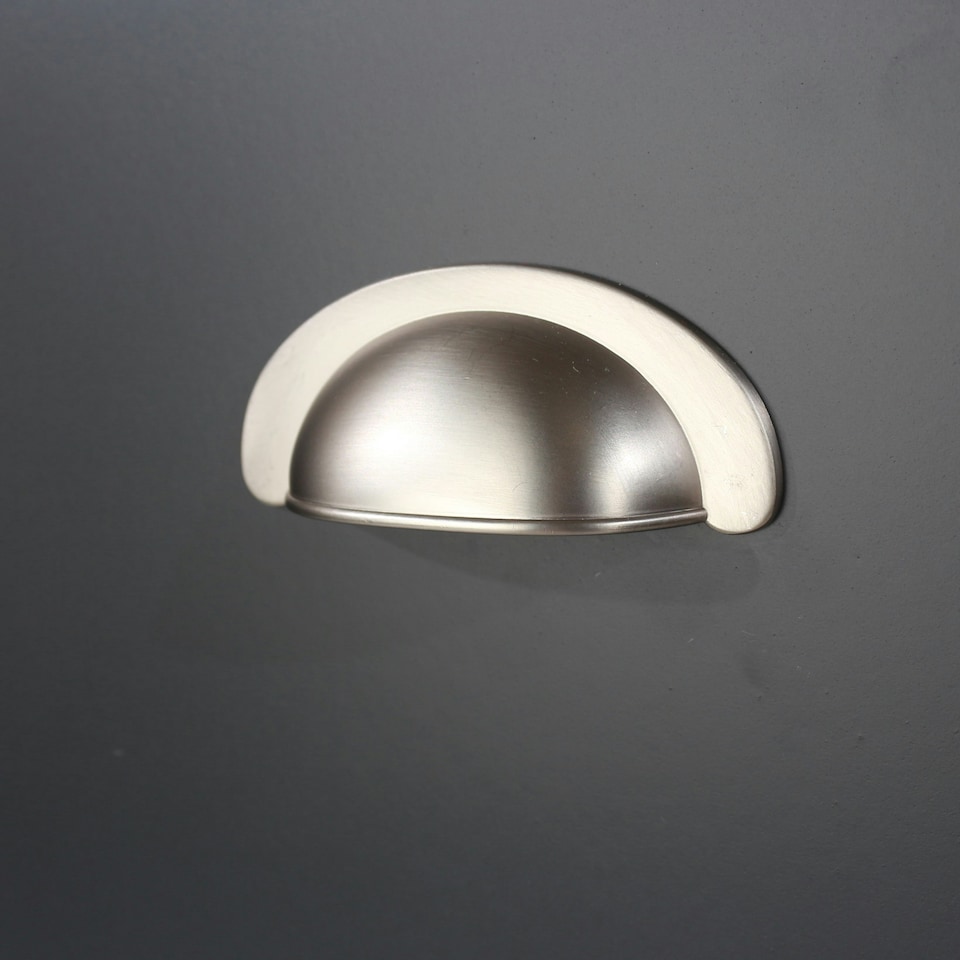 image 1 of Dunkeld 3+3 Drawer Wide Chest - Midnight Blue Painted Wood Bedroom Storage with Antique Waxed Top | Blue | Blue | 1