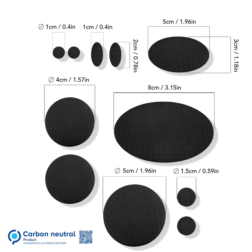 image 1 of aZengear Repair Patches (30+ Colours) for Puffer Jackets, Tents, Upholstery - Stick On, Waterproof, Tear-Cold-Heat-Resistant