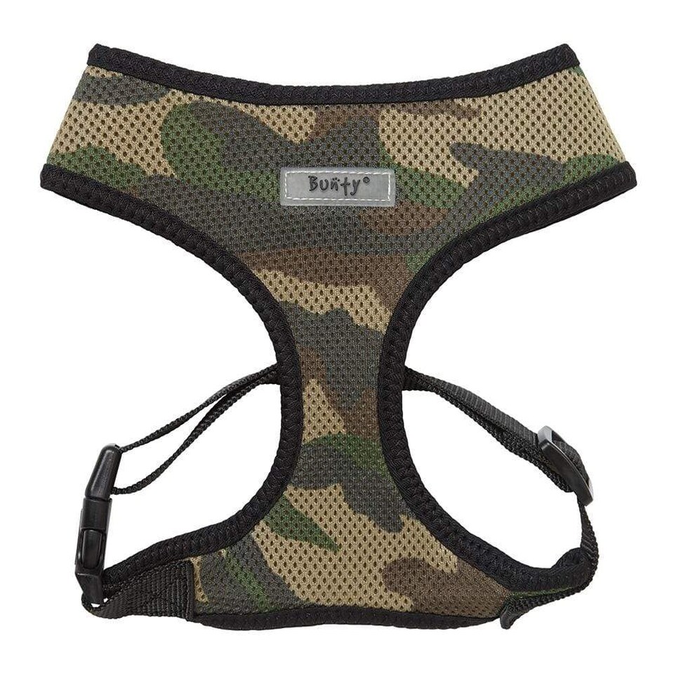 image 1 of Soft Dog & Puppy Harness with Clip, Adjustable Multi | L