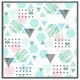 image 1 of Geometric shapes (Picture Frame) Grey | XL