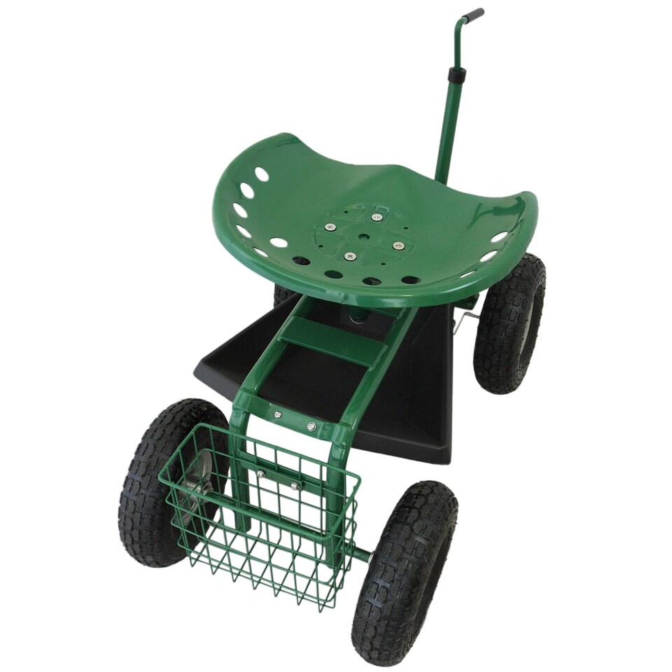 image 1 of Heavy-Duty Mobile Garden Seat