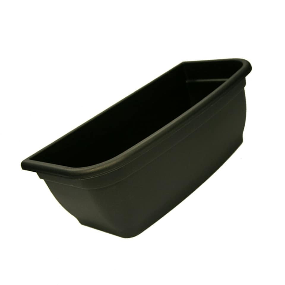 image 1 of Winchester Wall Planter - Ebony - 45cm Green