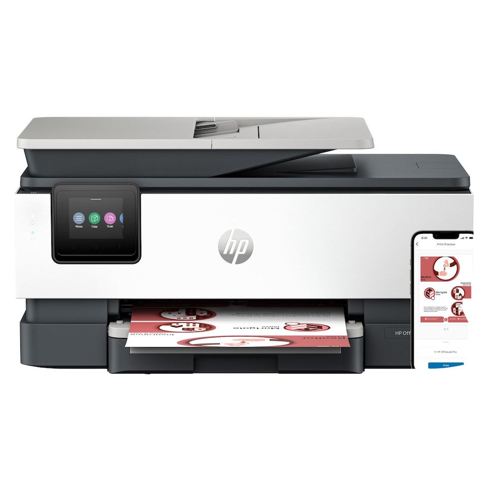 image 1 of HP 8132e Multifunction Printers - 512MB - Grey