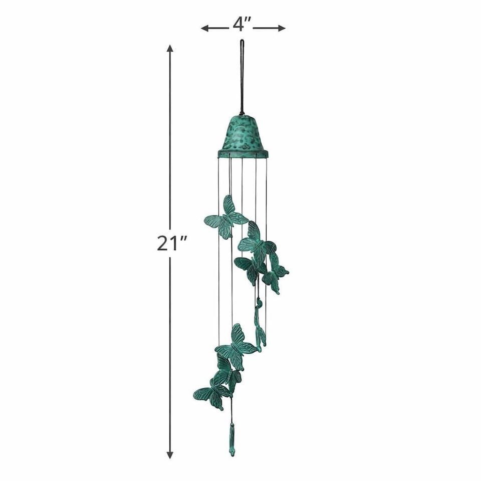 image 1 of Woodstock Outdoor Butterfly Wind Chime