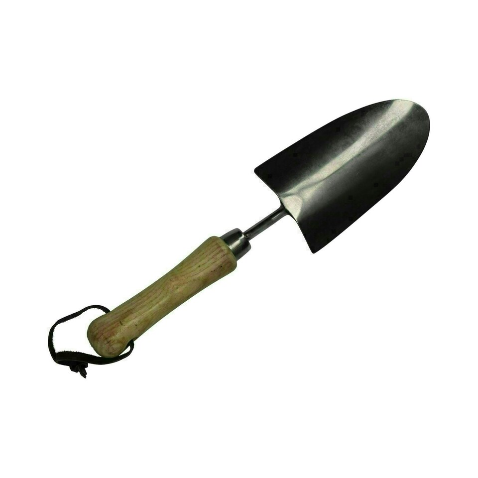 image 1 of Stainless Steel Garden Hand Trowel Shovel Spade Digging Digger Gardening Tool