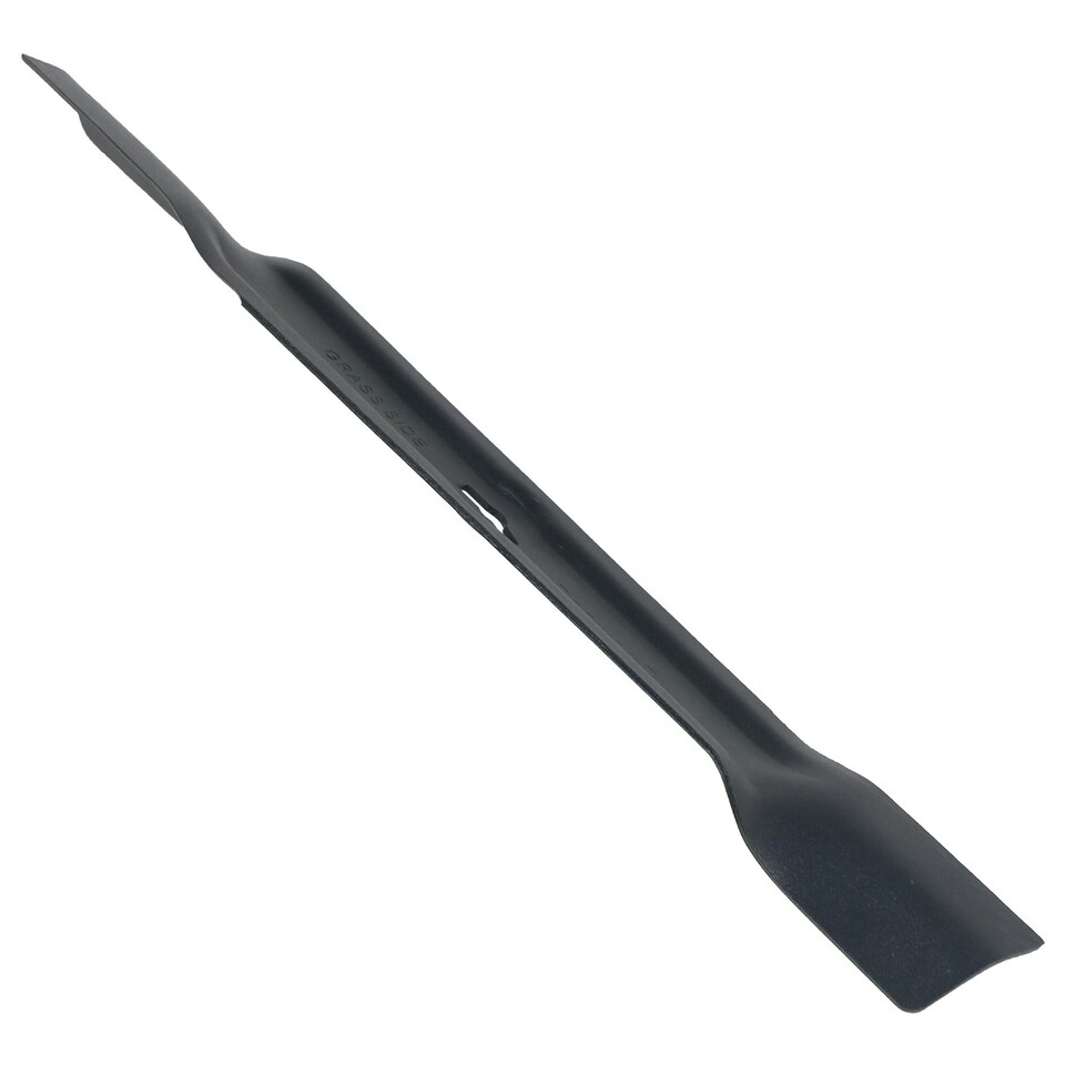 image 1 of SPARES2GO Metal Blade compatible with Challenge RM30 ME1030M RM31 ME1031M Lawnmower (30cm)