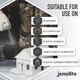 image 2 of Jenolite Premium Plastic Primer Spray - White - 400ml - 3-Pack
