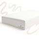 image 1 of Opulent Home Cot Mattress Waterproof Anti-Allergy Baby Mattress Cover for Newborns - White -120cmx60cm