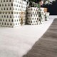 image 2 of 13.5m (44ft) x 90cm Soft White Artificial Fake Snow Blanket Christmas Decoration