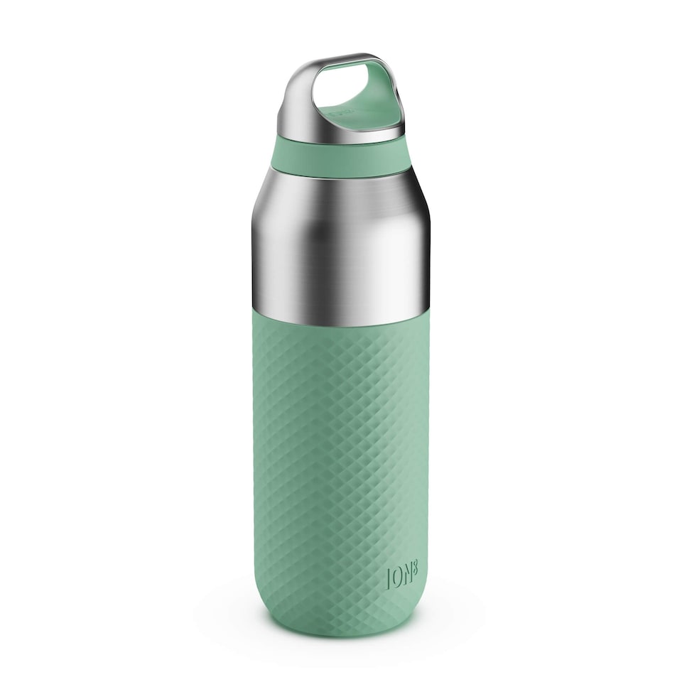image 1 of ION8 ROAM Insulated Steel Water Bottle, Rubberised, 655ml / 22oz