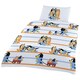 image 2 of Bluey Duvet Cover Set - White/Blue/Orange - Junior