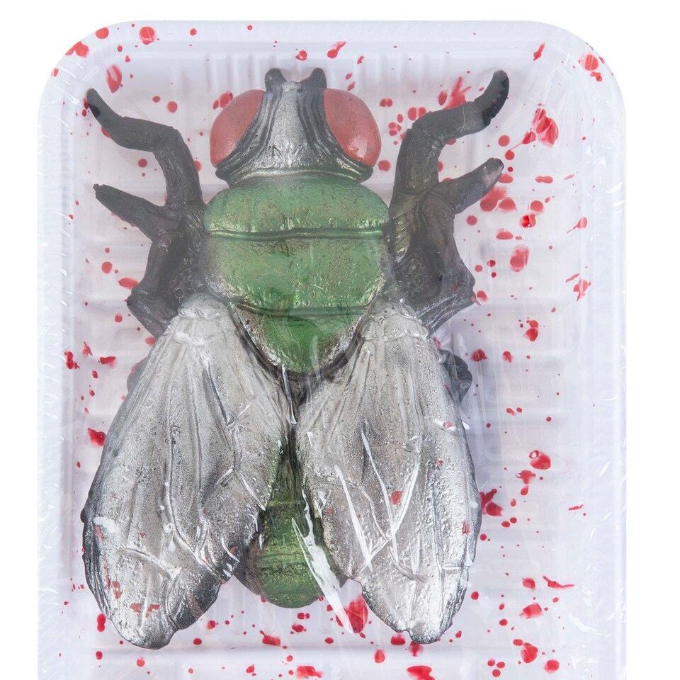 image 1 of vfm-estore Halloween Insects Decoration Accessory - Spooky Fly Prop for Parties and Trick-or-Treat