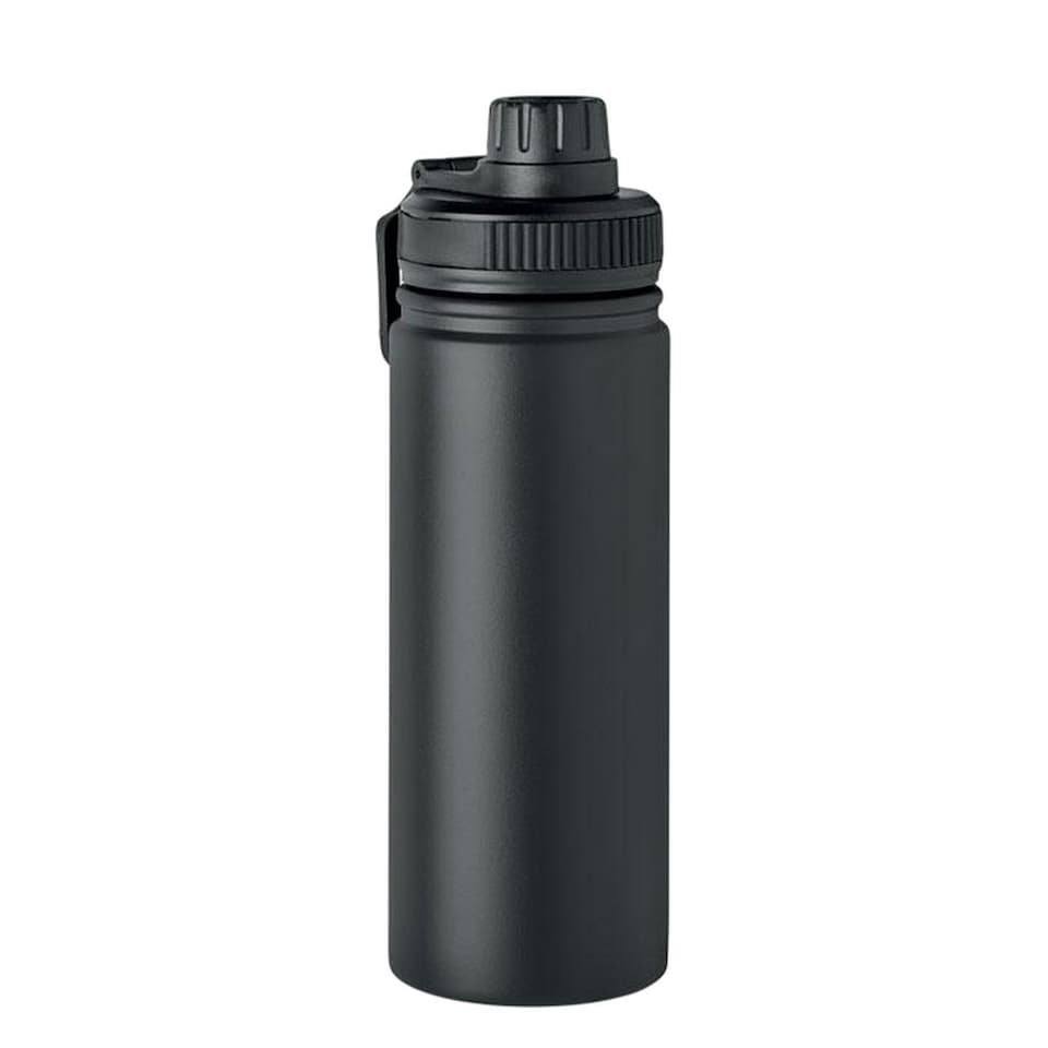 image 1 of MidOcean Mili Double-Walled 500ml Bottle - Black - One Size Black | One Size