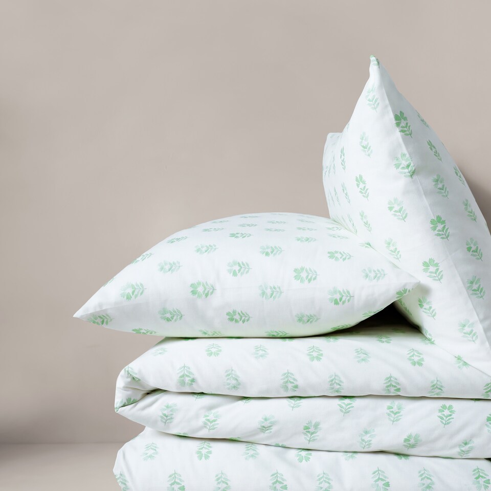 image 1 of Martex Studio Edition Sage Botanical Duvet Cover Set - King