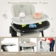 image 4 of COSTWAY 4-in-1 Baby High Chair Feeding Chair Grey