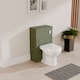 image 4 of Balterley Modern Bathroom Retro Floor Standing WC Back to Wall Toilet Unit | Green | Satin Green