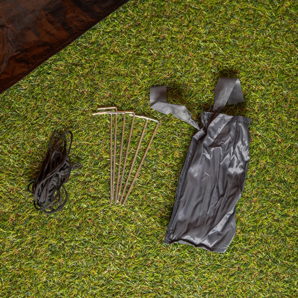 image 1 of 115cm x 210cm Portable Pop up Sun Shade Beach Tent with Carry Handle | Orange | Orange