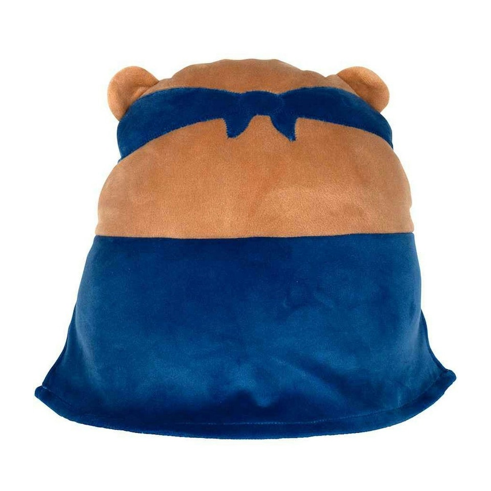 image 1 of Mumbles SquidgeMe Hero Bear Plush Toy - Blue - 23cm