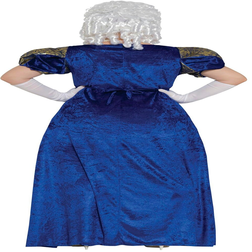 image 1 of Fancy Dress Adult Blue Marchioness Ladies Costume - XL