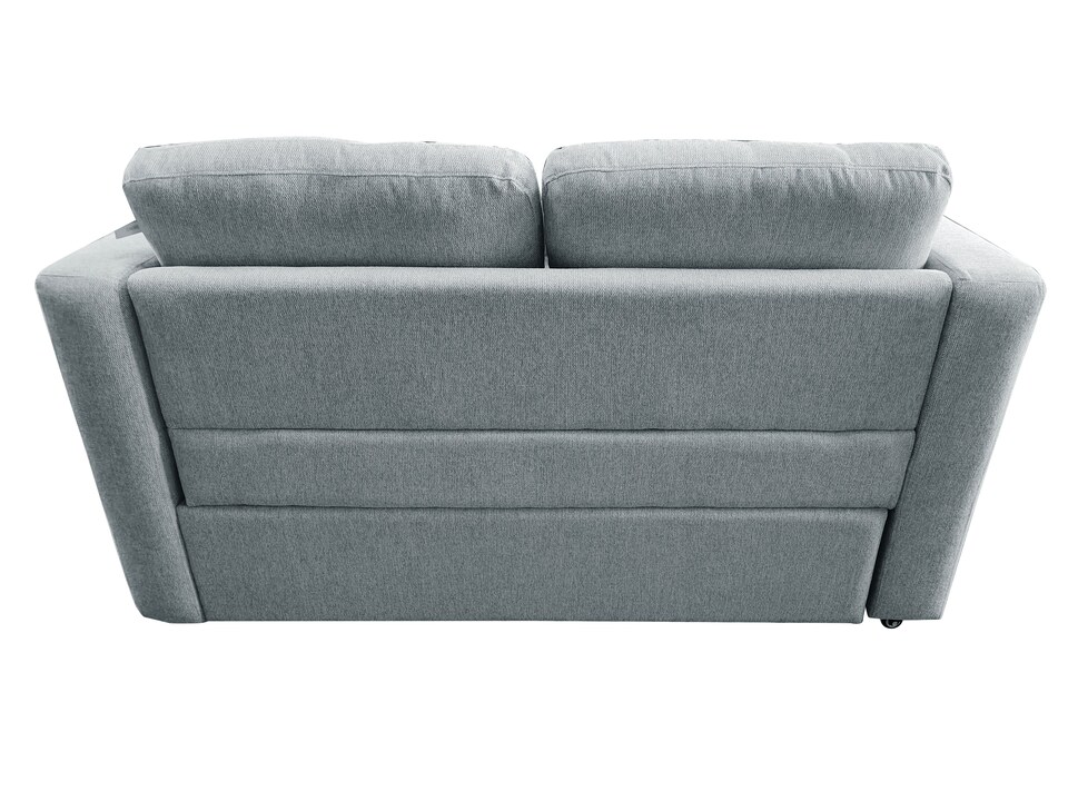 image 1 of The Brenta 2 Seater Slide Storage Sofa in Grey, Silver or Navy | Silver | One Size