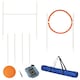 image 1 of Dog Agility Equipment Obedience Training Set for Dogs - Multicoloured
