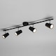 image 2 of BHS Frida Bathroom Ceiling Spotlight Bar | Black | Black | 1