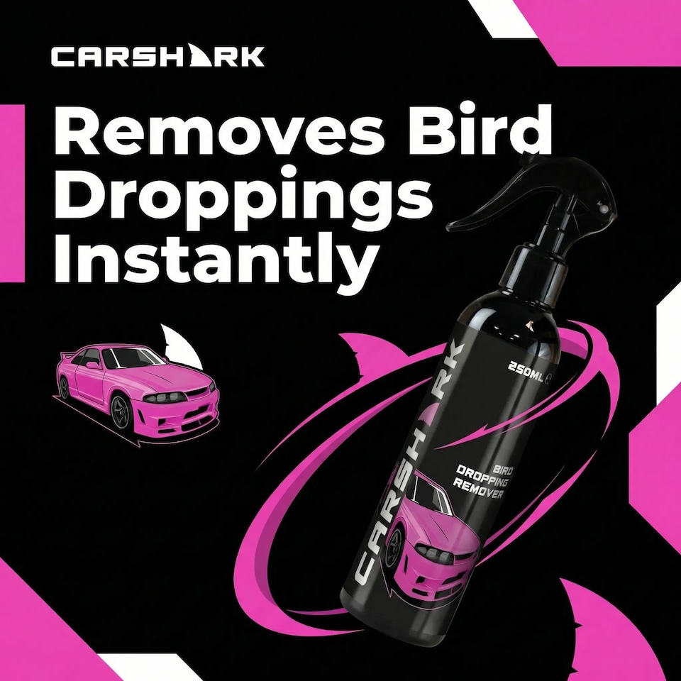 image 1 of CARSHARK Bird Dropping Remover 250ml - Fast Acting Formula