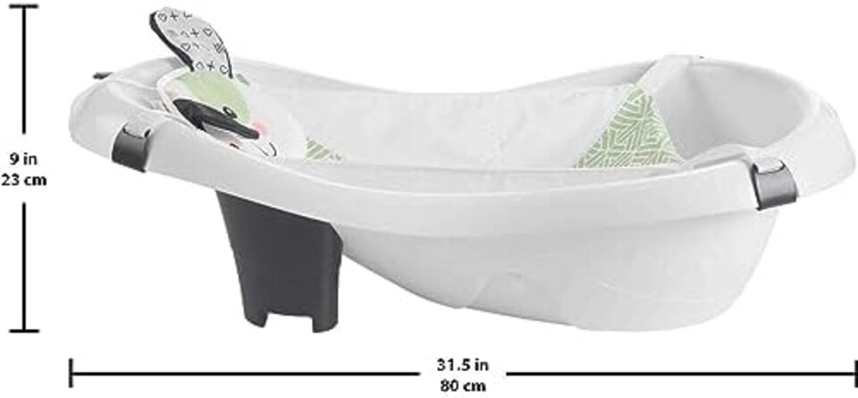image 1 of Fisher Price Baby To Toddler 4 In 1 Sling Seat Bath Tub