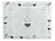 image 1 of Creative Tops 2-in-1 Large Glass Worktop Saver and Pastry Board | Multi