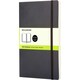 image 4 of Moleskine Classic L Soft Cover Plain Notebook - Solid Black - One Size