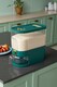 image 5 of Living and Home Airtight Large Capacity Rice Dispenser - 16.5cm W x 33.5cm D x 29cm H