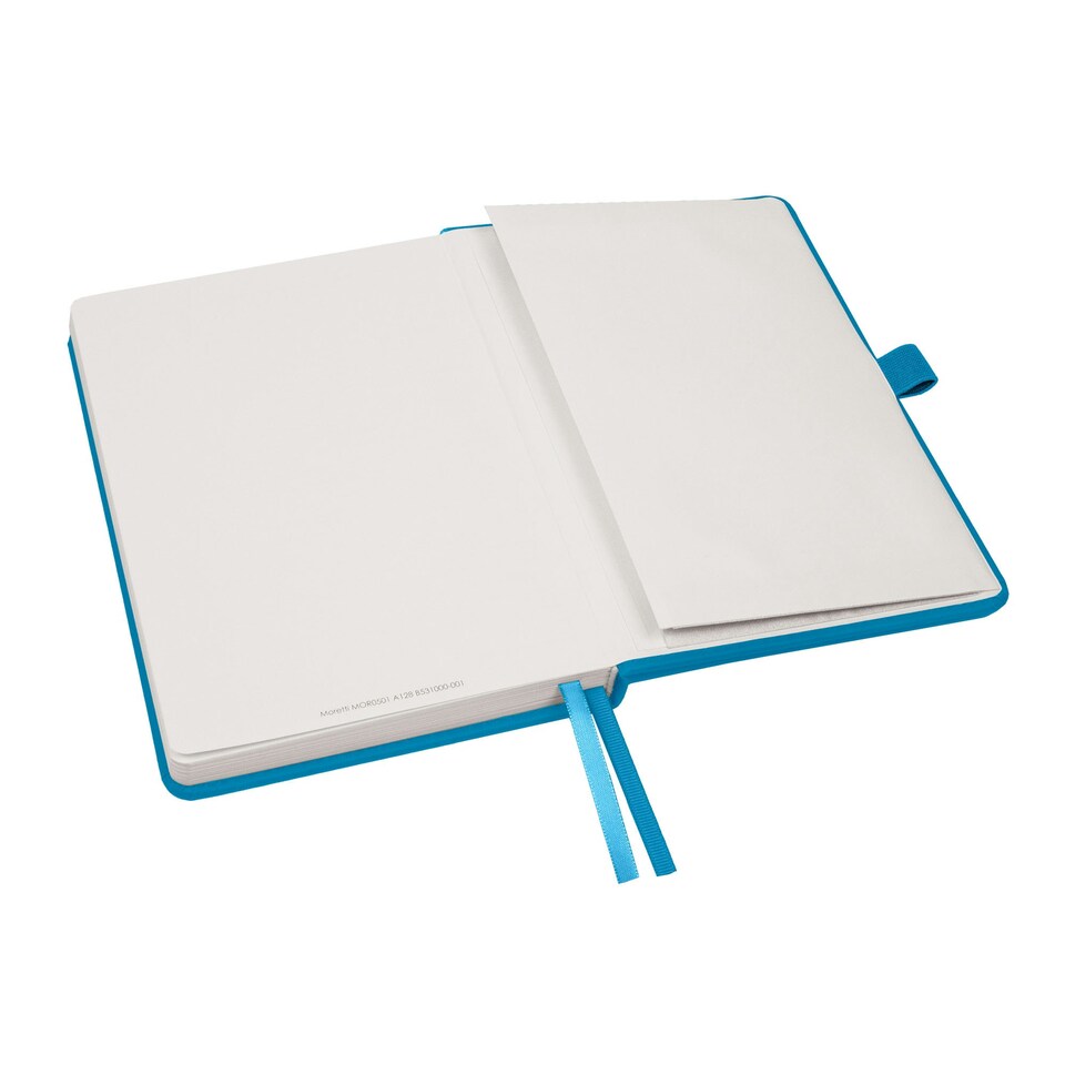 image 1 of Notes London A5 Italian Styled Moretti Notebook Cyan