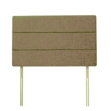 Milan Cream Linen Headboard King Size N/A
