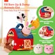 image 7 of Plush Barn with Stuffed Farm Animals, Rattle, Crinkle Paper & Baby Mirror