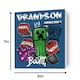 image 1 of Minecraft 'Grandson' Birthday Card