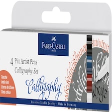 Pitt Artist Pen Calligraphy Wallet of 4 - Classic - FC167504