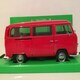 image 2 of 1972 Volkswagen Bus T2 Red Welly 22472 1:24 Scale