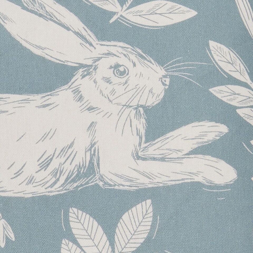 image 1 of D & D Spring Rabbit Outdoor Cushion Cover Duck Egg