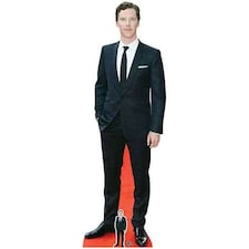 Benedict Cumberbatch White Pocket Square Lifesize Cardboard Cutout 184cm