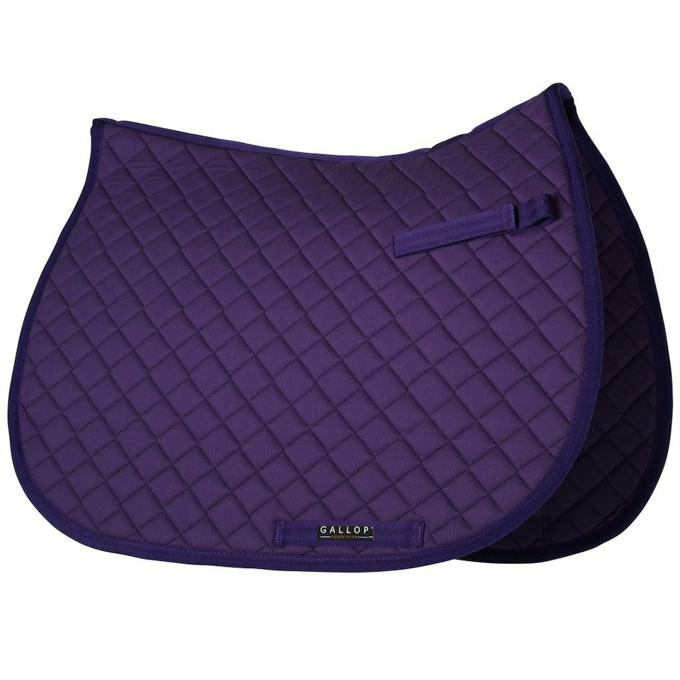 image 1 of Gallop Equestrian Light Classic Saddlecloth Red | Size: One Size
Colour: Red