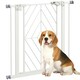 image 6 of PawHut Pressure Fit Safety Gate Auto Closing Door 2 Lock 74-80cm