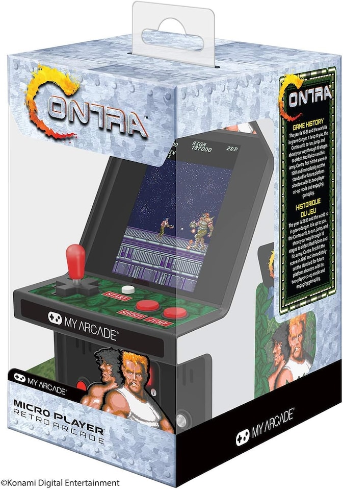 image 1 of Contra Micro Player Pro 6.7" Portable Retro Arcade (Premium Edition)