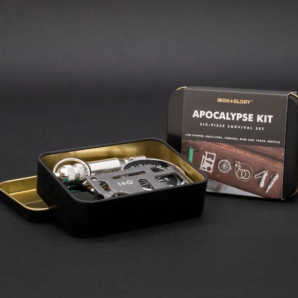 image 1 of Suck UK Apocalypse Survival Kit - 5 Piece Emergency Set